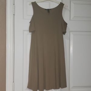 Olive green dress